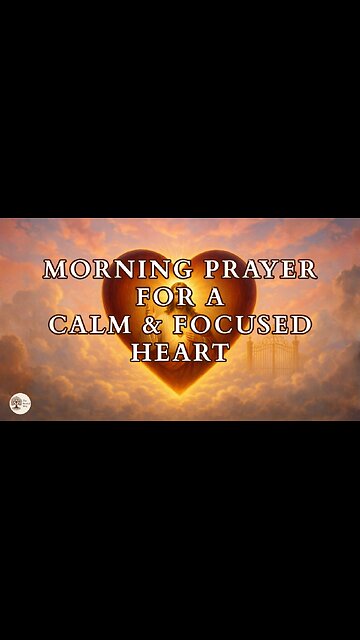 Morning Prayer for a Calm and Focused Heart