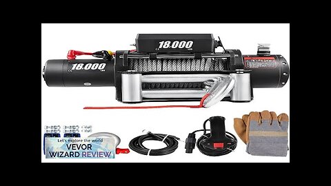 VEVOR Truck Winch 18000lbs Electric Winch Cable Steel 12V Power Winch Review