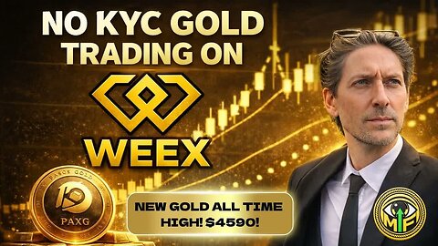The Best No-KYC Exchange for 2026? GOLD TRADING on WEEX!