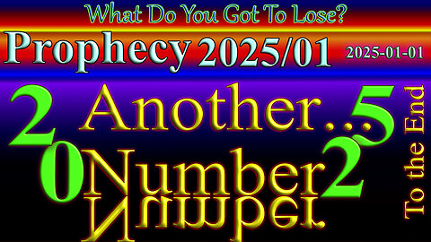 Another Number (2025), Another Year - to The End, Prophecy