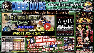 Tea & Scones Nightcap W/ Gene Decode & Paul Brooker - World News Update. WHO IS JOHN QALT?