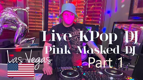 KPop DJ Pink Mask Plays Mix of Hottest KPop Songs Music (part1)