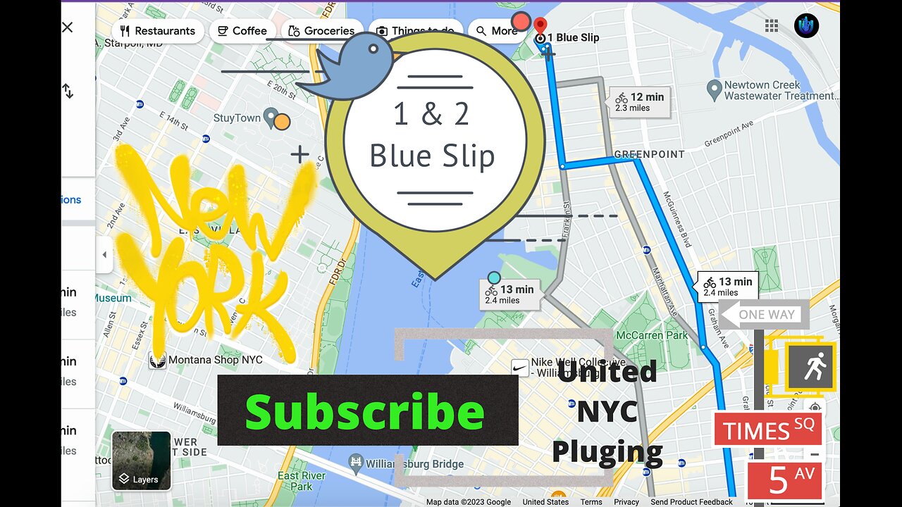 1& 2 Blue Slip, Greenpoint Brooklyn NYC