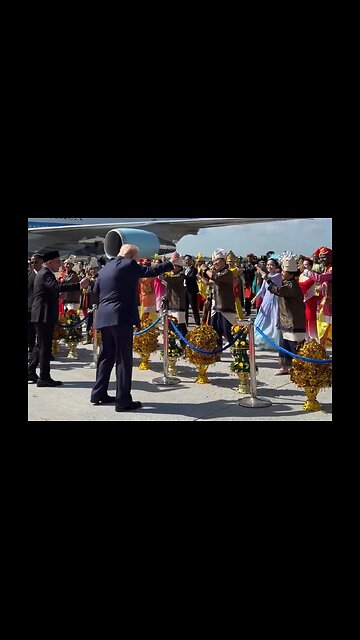 The President Hits The Iconic Trump Dance In Malaysia