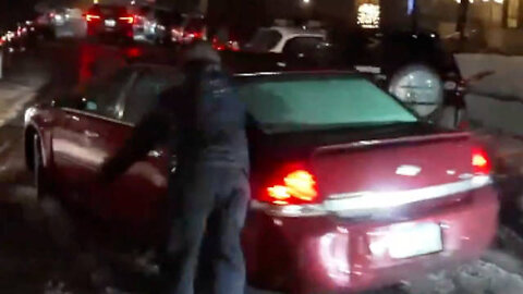 Car Just Ran Over a "Protester" in Minneapolis