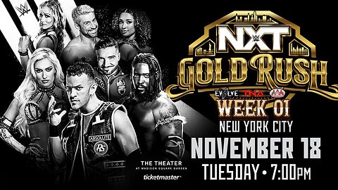 WWE Nxt Gold Rush Week 1 Results 18th November 2025