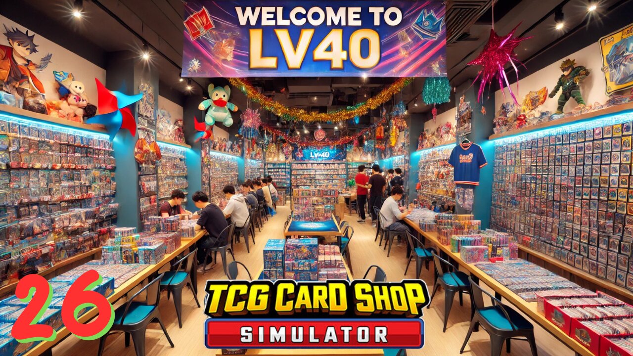Lv40 Big Unlocks - TCG Card Shop Simulator Ep. 26