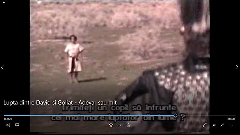 Lupta dintre David și Goliat. Adevăr sau mit?