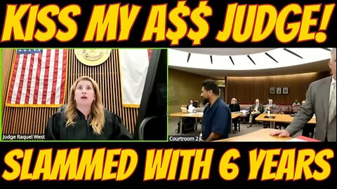 Man Tells Judge “Kiss My A$$” — Instantly Regrets It in Court!