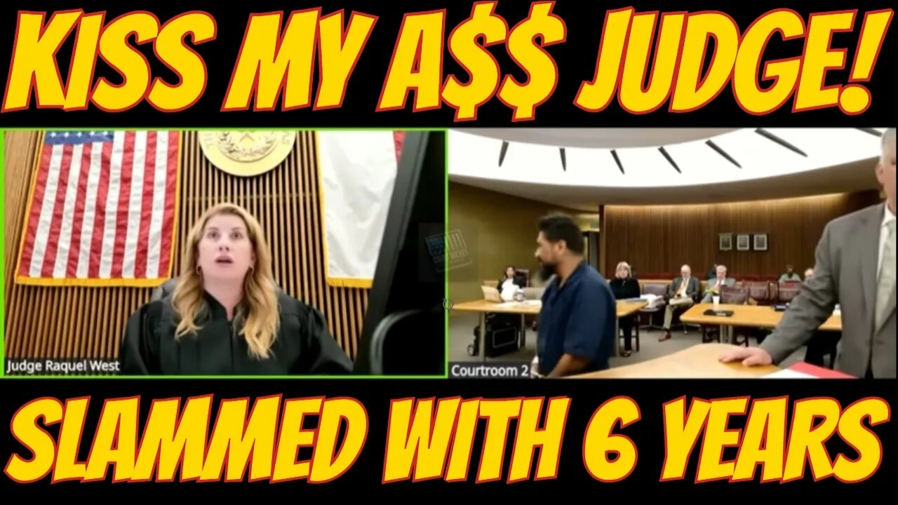 Man Tells Judge “Kiss My A$$” — Instantly Regrets It in Court!