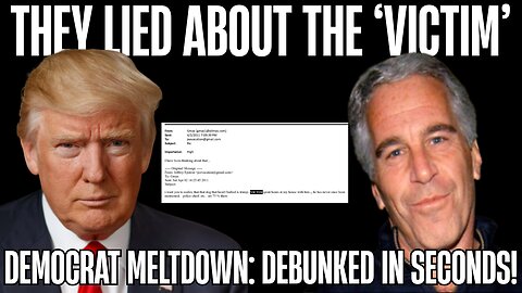 BUSTED: Epstein Files EXPOSE Democrats’ Biggest Lie Yet!