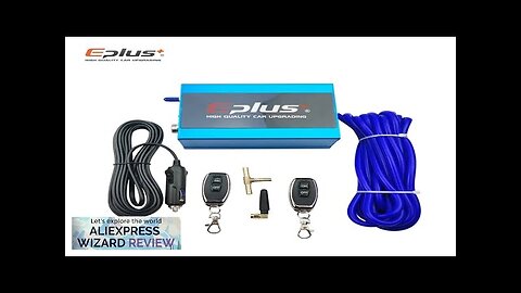 EPLUS Car Exhaust Pipe System Control Valve Sets Vacuum Controller Device Remote Review