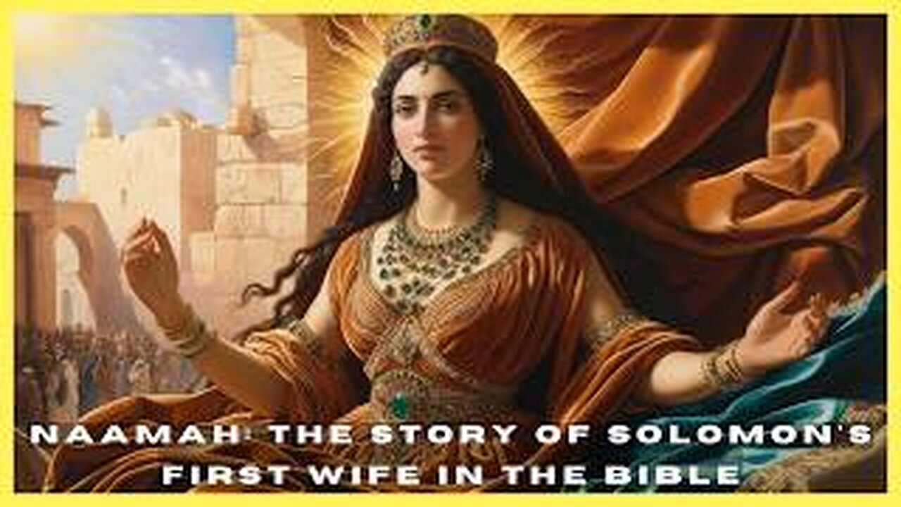 Naamah: The Story of Solomon's First Wife in the Bible