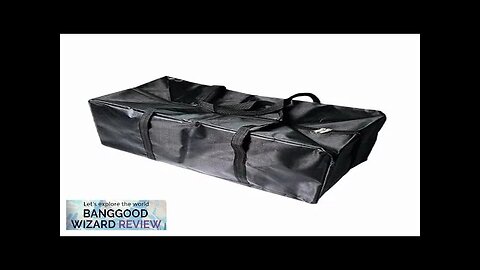 ZANLURE RC Fishing Boat Storage Bag Large Space Handbag Protective Carrying Case Review