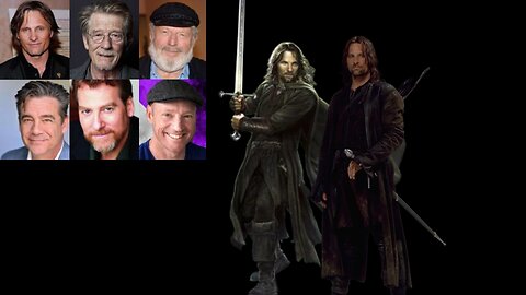 Animated Voice Comparison- Aragorn (Lord of the Rings)