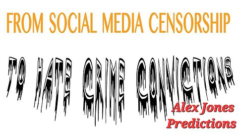 Alex Jones Details How Social Media Censorship Flows Into Hate Crimes For Speech