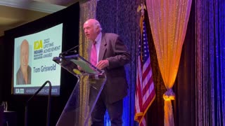 October 4, 2022 - Tom Griswold Gets Indiana Broadcasters Association's Lifetime Achievement Award