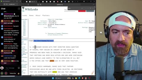 Mike Benz cracked Wikileaks Cables & Found Soros Fam worked w_State Dept 50y