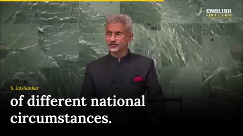 ENGLISH_SPEECH___S._JAISHANKAR__India_s_Five_Pledges__English_Subtitles