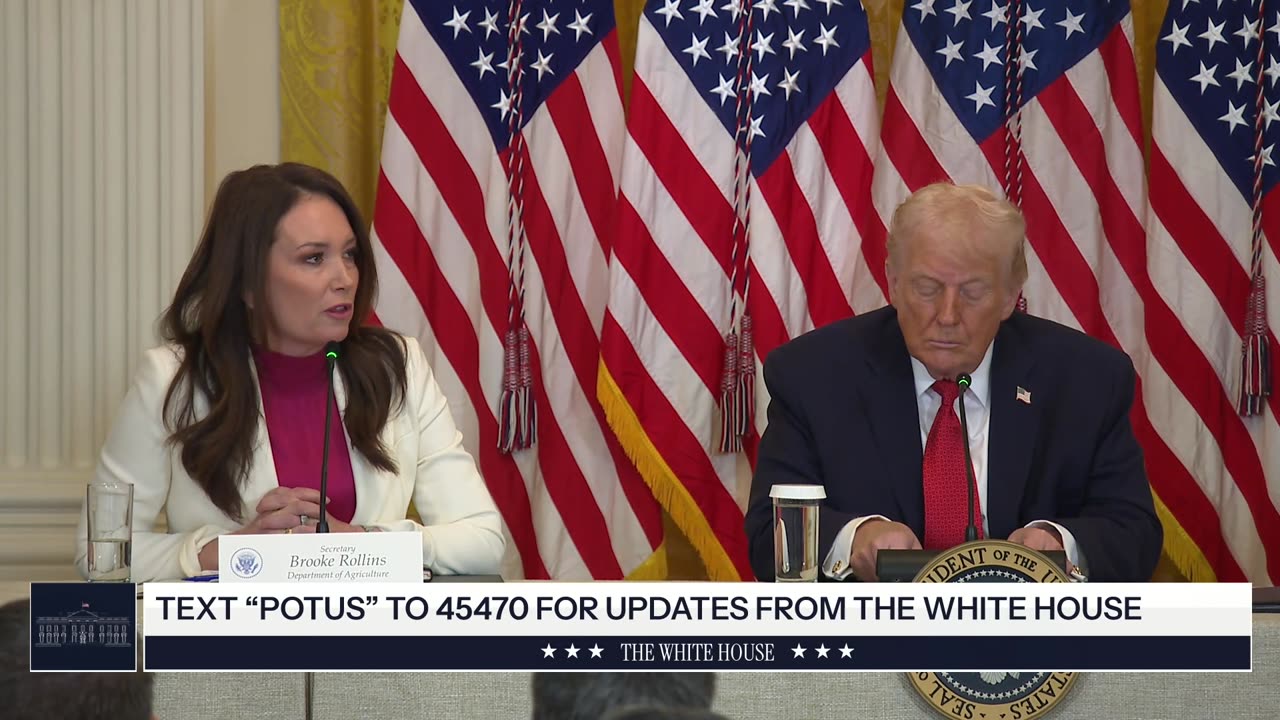 President Trump Participates in The Great, Historic Investment in Rural Health Roundtable