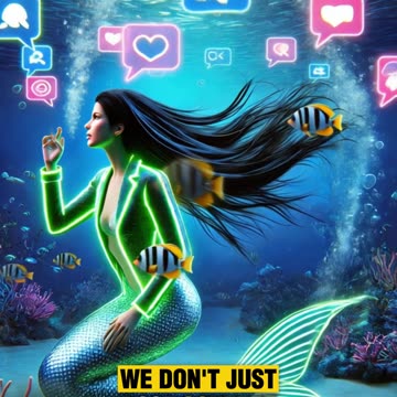 The Algorithm’s Favorite Mermaid #business #mermaid