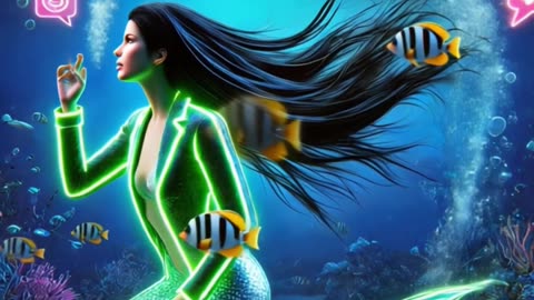 The Algorithm’s Favorite Mermaid #business #mermaid