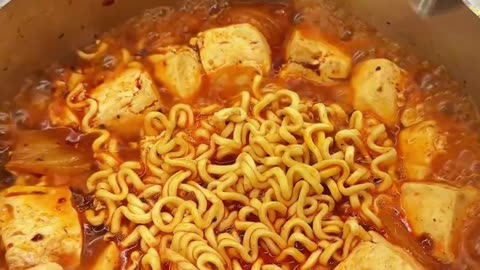 Have you eat this Yummy Noodles? so spicy ramen recipe #14