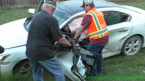 2 VEHICLE CRASH WITH ENTRAPMENT, SWARTWOUT TEXAS, 10/02/25... 