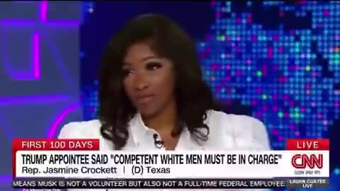 Crockett says that 80% of violent crimes in America are committed by “white supremacists”