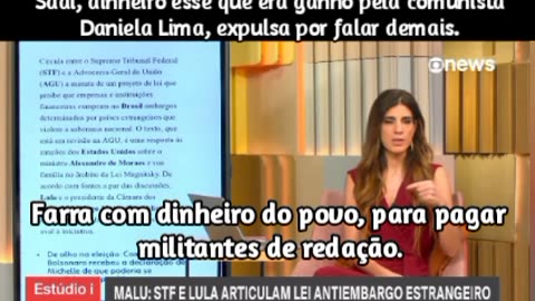 STF e lulaladrão pagam cr$ 1 milhão de reais para Sadi, dinheiro esse que era ganho pela comunista Daniela Lima, expulsa por falar demais.