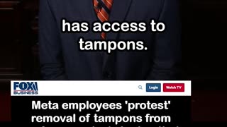 Meta Employees Protest Removal of Tampons from Men's Bathrooms by Bringing Their Own