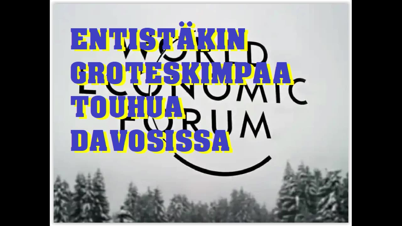 WEF Davos 2025 - Groteskimpi kuin koskaan