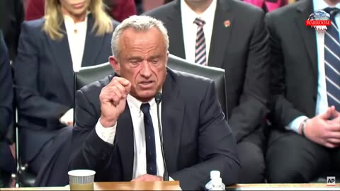 "LIVE: RFK Jr.’s confirmation hearing for health secretary"