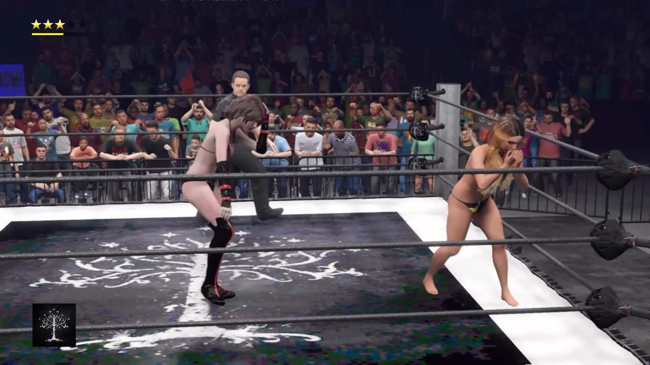 Danielle vs. Athena Faris WWE 2K22