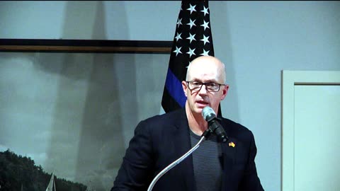 Pierce County Sheriff Keith Swank at the Liberty First Summit