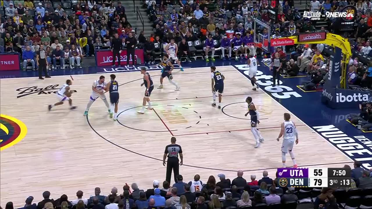 JAZZ at NUGGETS FULL GAME HIGHLIGHTS