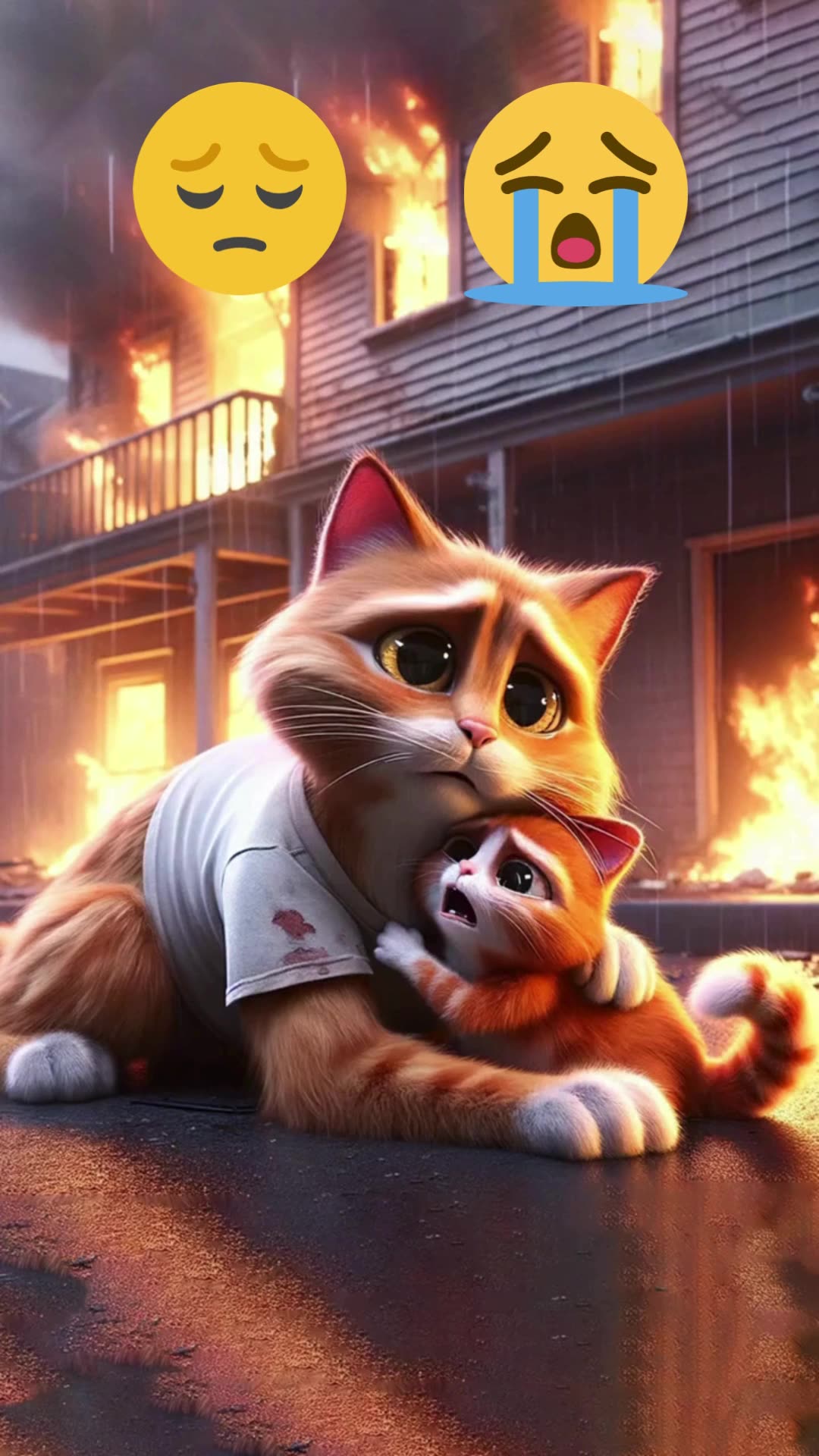 Cute Baby Cat Video Sad 😭😭😿 💯👍Kitten Viral Video Cute Baby #Cat #Video