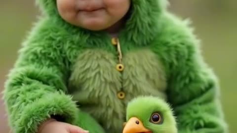 Cute baby funny video