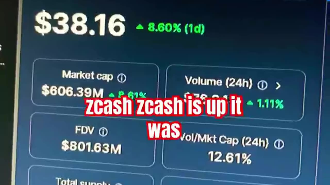 zcash zec price prediction Crypto bull run coins! #fyp
