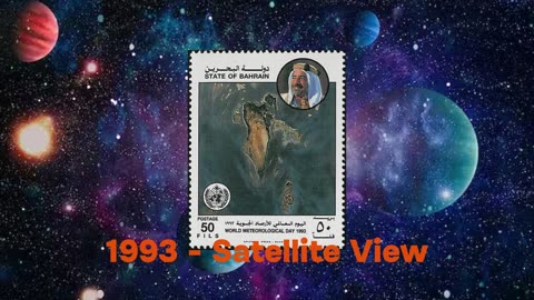 Astronomy and Space Stamps - Bahrain