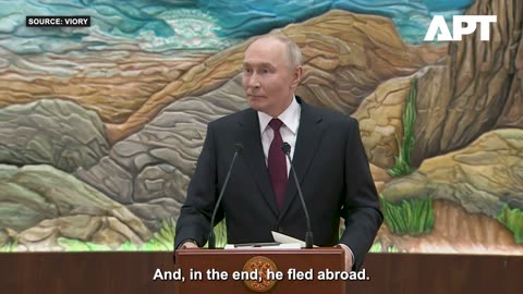 President Putin 🚨 No Legal Path to Ukraine Agreement While Zelensky in Power