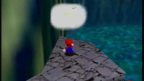 Super Mario 64 - Jolly Roger Bay - Blast to the Stone Pillar