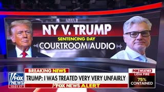 'AN INJUSTICE': Trump addresses NY sentencing hearing after prosecution putdown