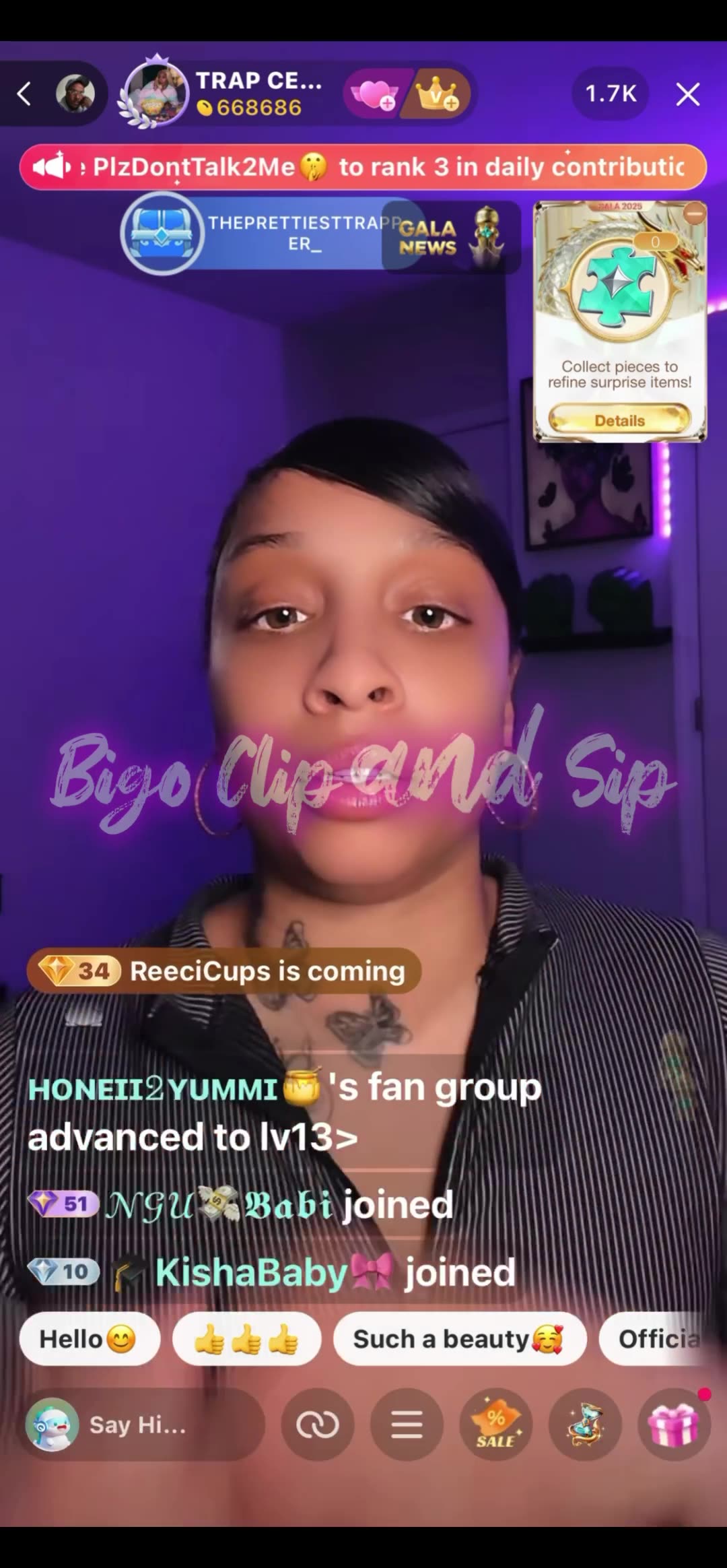 Lionel n CeCes lives with them getting into it 11/25/25 #bigoclipandsip