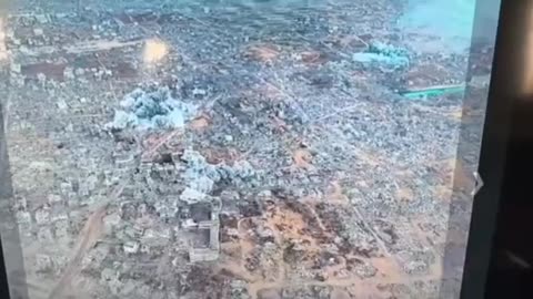 🇮🇱 🇵🇸 The Israeli occupation army destroying buildings in the Al-Jneina neighborhood