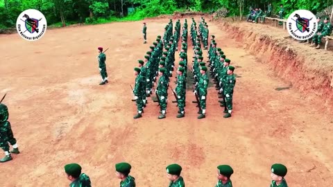 🎖️🏫 Myanmar War | CNO/CNDF 1st Battalion Graduation Ceremony | RCF