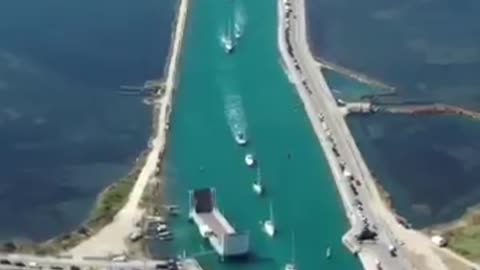 The Floating Bridge That Moves Like Magic!