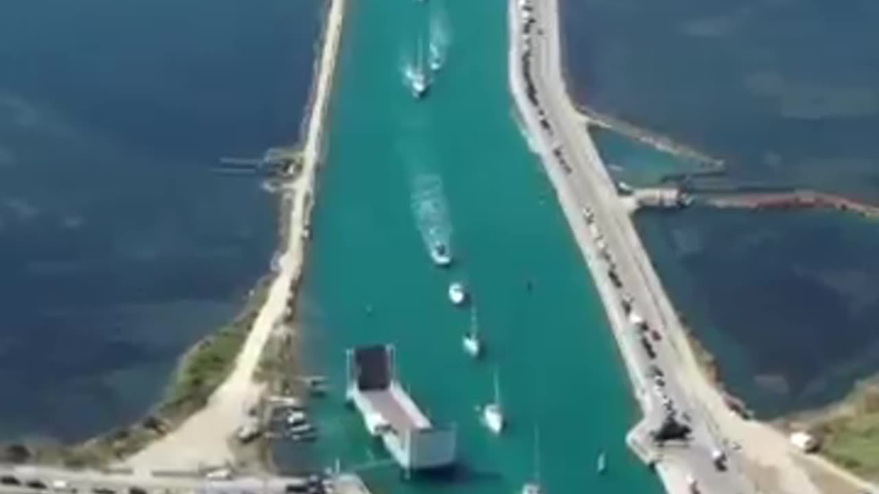 The Floating Bridge That Moves Like Magic!