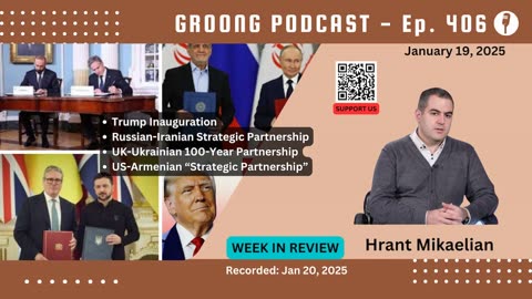 Hrant Mikaelian - Trump, Iran-Russia, UK-Ukraine, US-Armenia Strategic deals | Ep 406, Jan 19, 2025