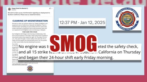 Fact Check: California Did NOT Delay Oregon Firetrucks For Emissions Testing